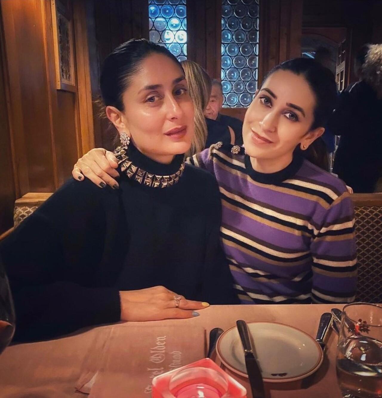 While the elder sister Karisma has a more relaxed and classic fashion sense, Kareena is experimental and dynamic. However, the Kapoor sisters have a royal taste